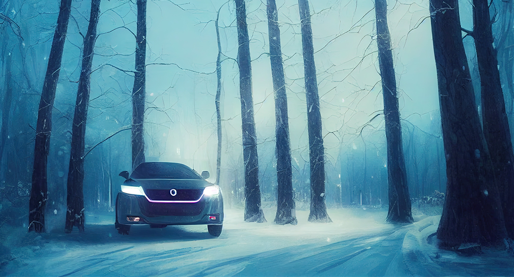 Power Grid Power Lines above city at dusk